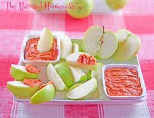 Apple Slices with Peanut Butter Dip
