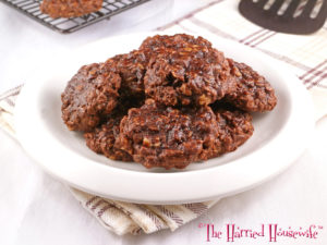 Fudgy Oatmeal Walnut Cookies