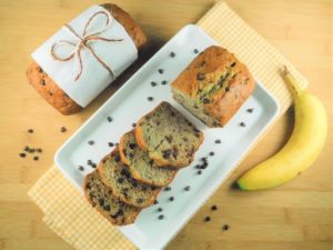 Mini Banana Chocolate Chip Bread