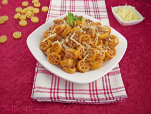 Wagon Wheel Pasta Dinner