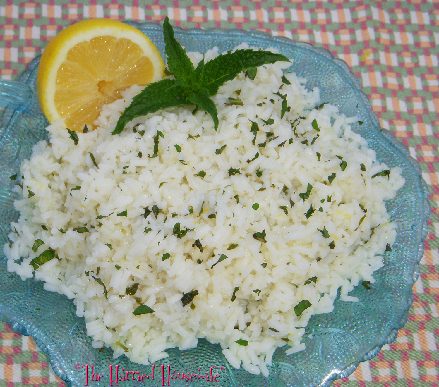 Easy Lemon Mint Rice