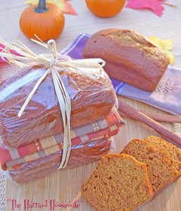 Mini Pumpkin Spice Bread