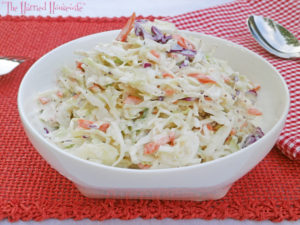 Easy Creamy Coleslaw