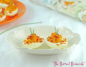 Smoky Bacon Deviled Eggs